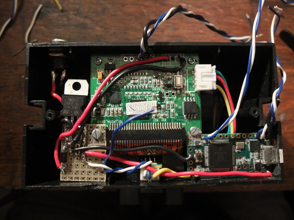 hacked thermal printer